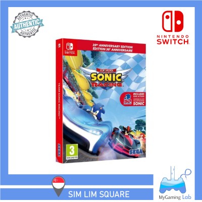 [SG]任天堂Switch游戏《音速部队/团队音速赛车》30周年纪念版